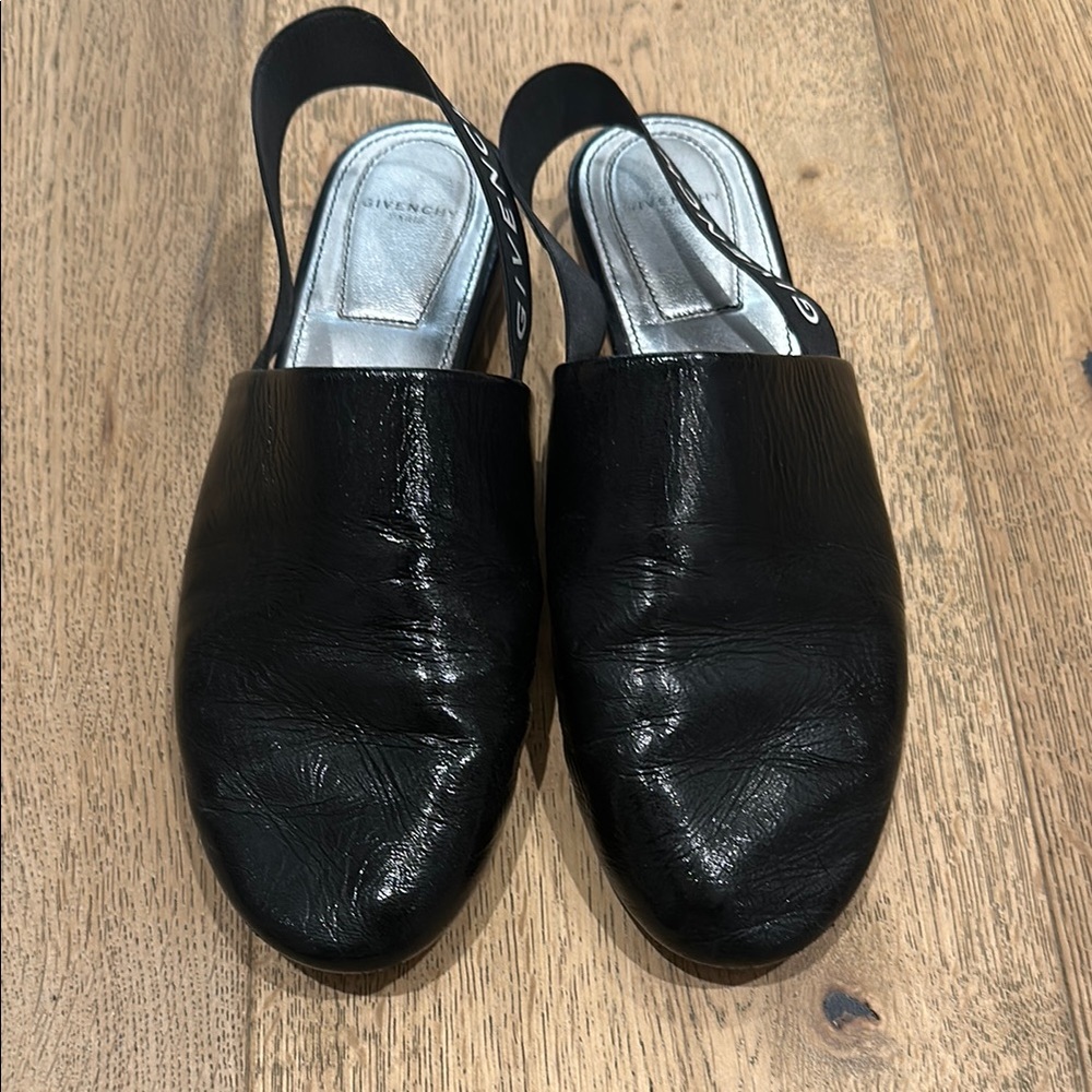 Givenchy Black Mules